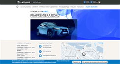 Desktop Screenshot of lexus-wroclaw.pl